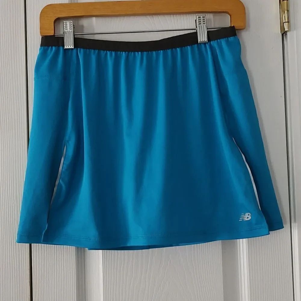 New Balance turquois summer leisure tennis skirt skort Size S NWOT
